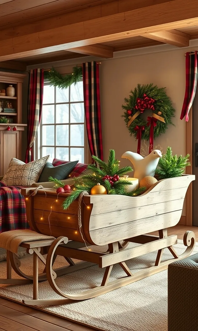 1. Festive Farmhouse Charm