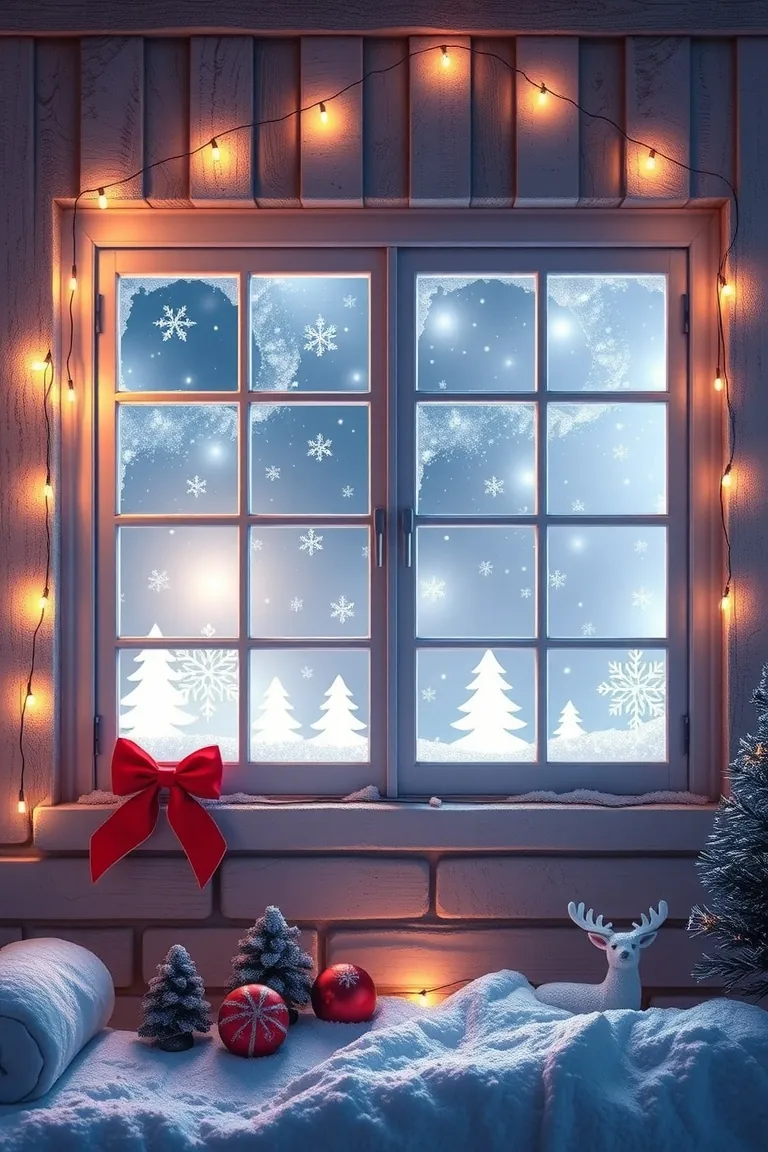 1. Frosty Window Frames
