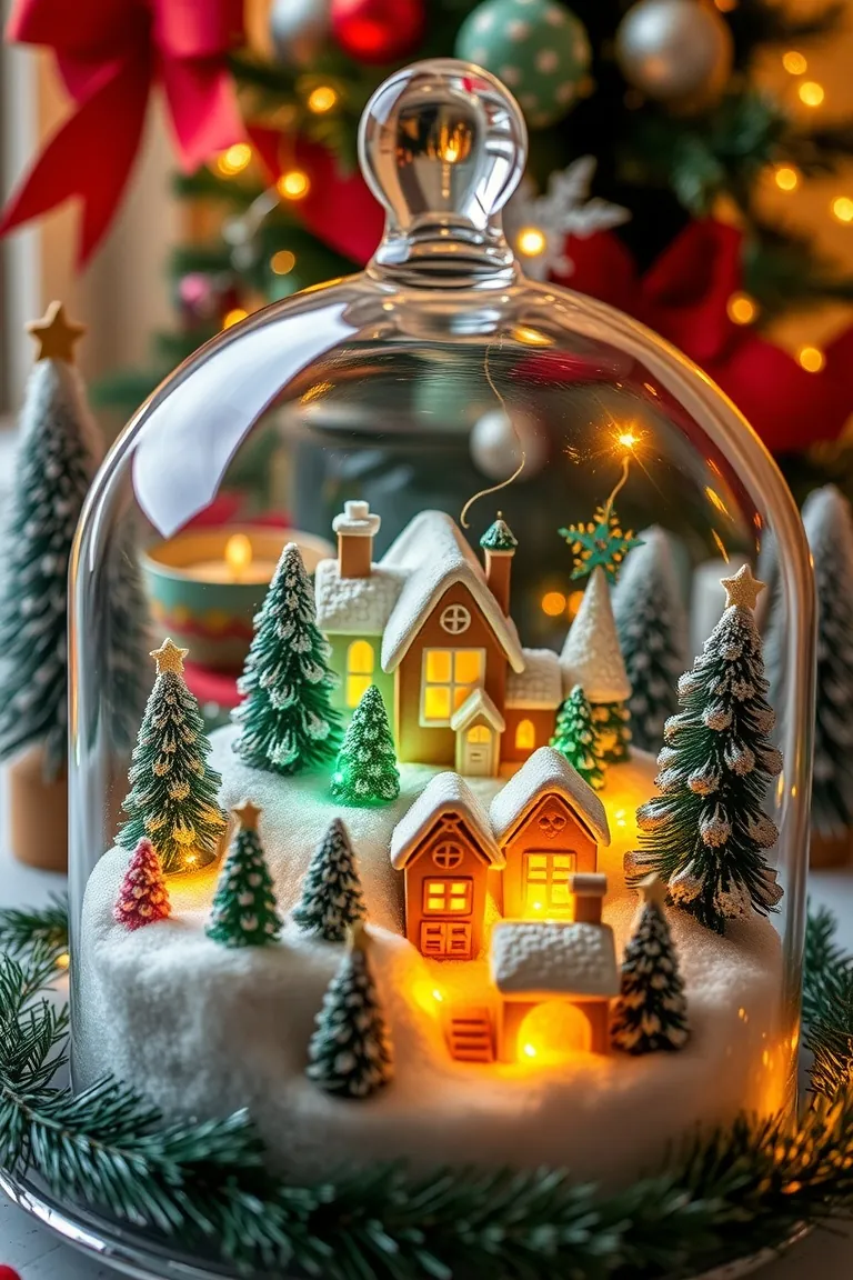 1. Magic of Miniature Christmas Villages