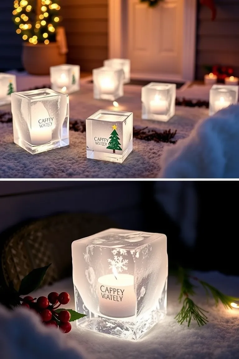 1. Ice Luminaries