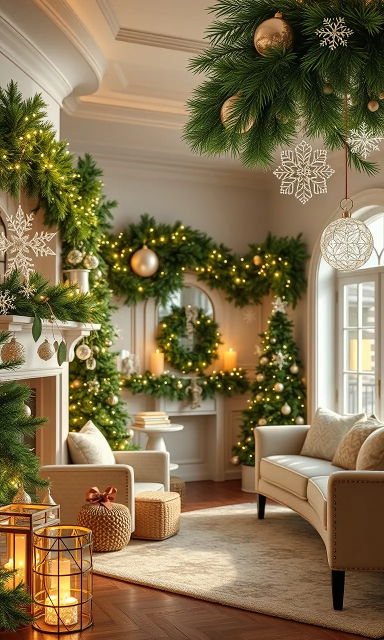 1. Enchanted Evergreen Elegance