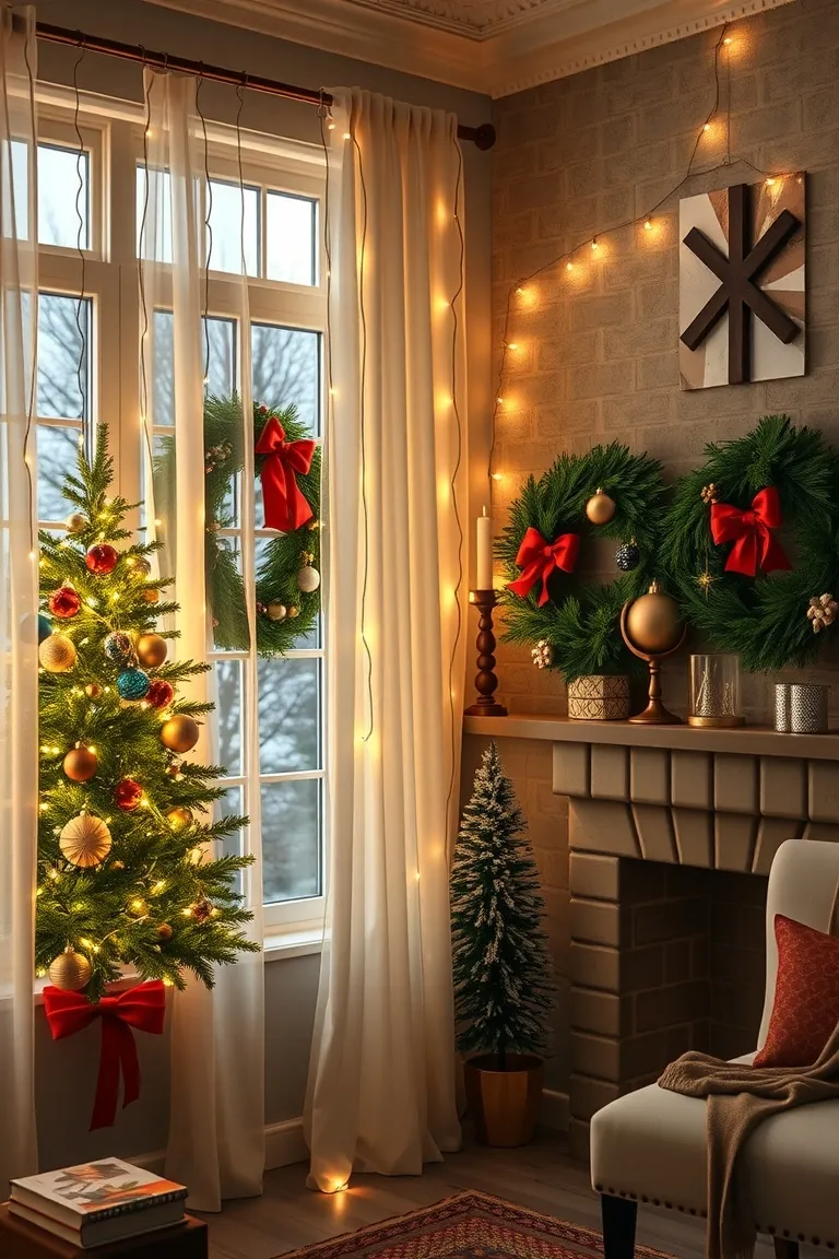 1. Winter Wonderland Windows