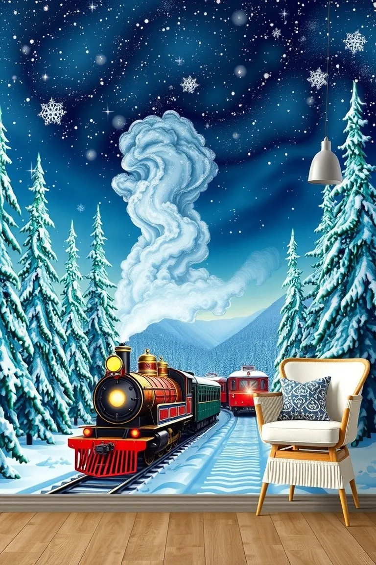 3 Christmas Wallpaper Ideas That'll Turn Your Home into a Winter Wonderland (Don't Miss #1!)