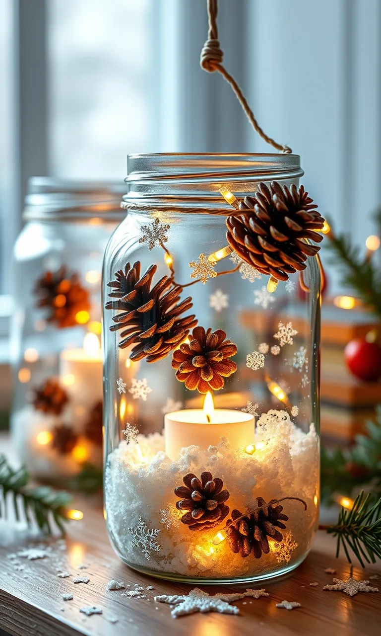 1. Enchanted Jar Lanterns