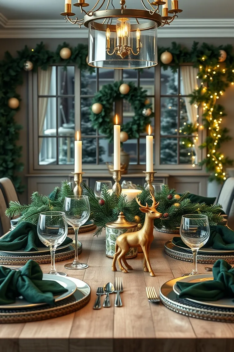 1. Enchanted Forest Dining Table