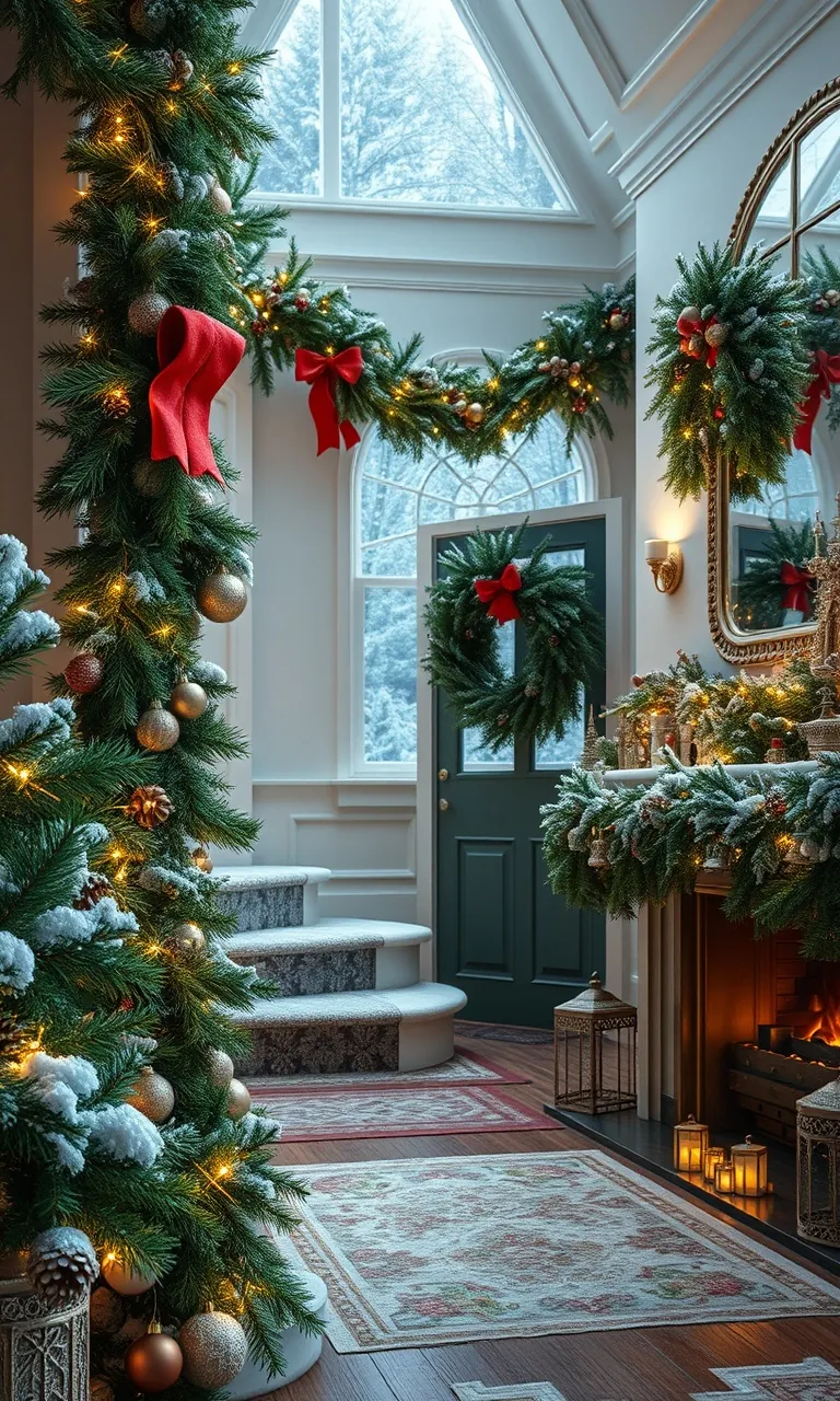 1. Enchanted Evergreen Elegance