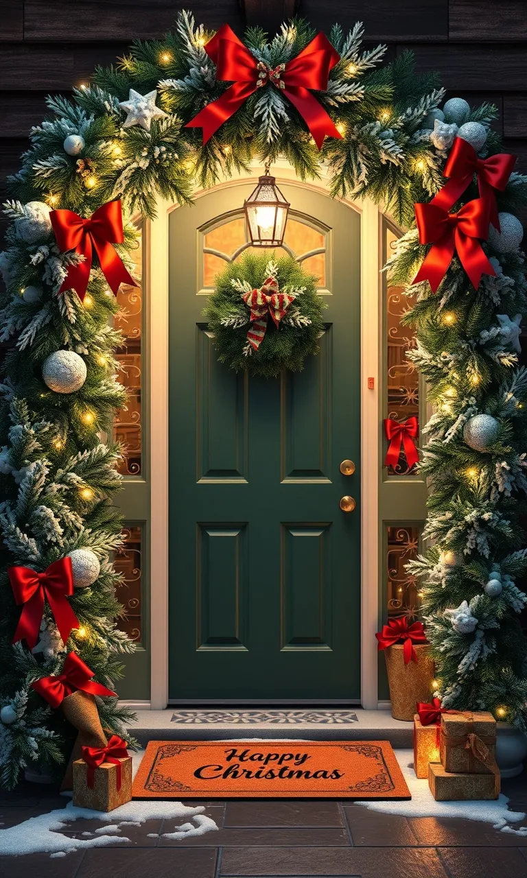 1. Dazzling Doorway Delight