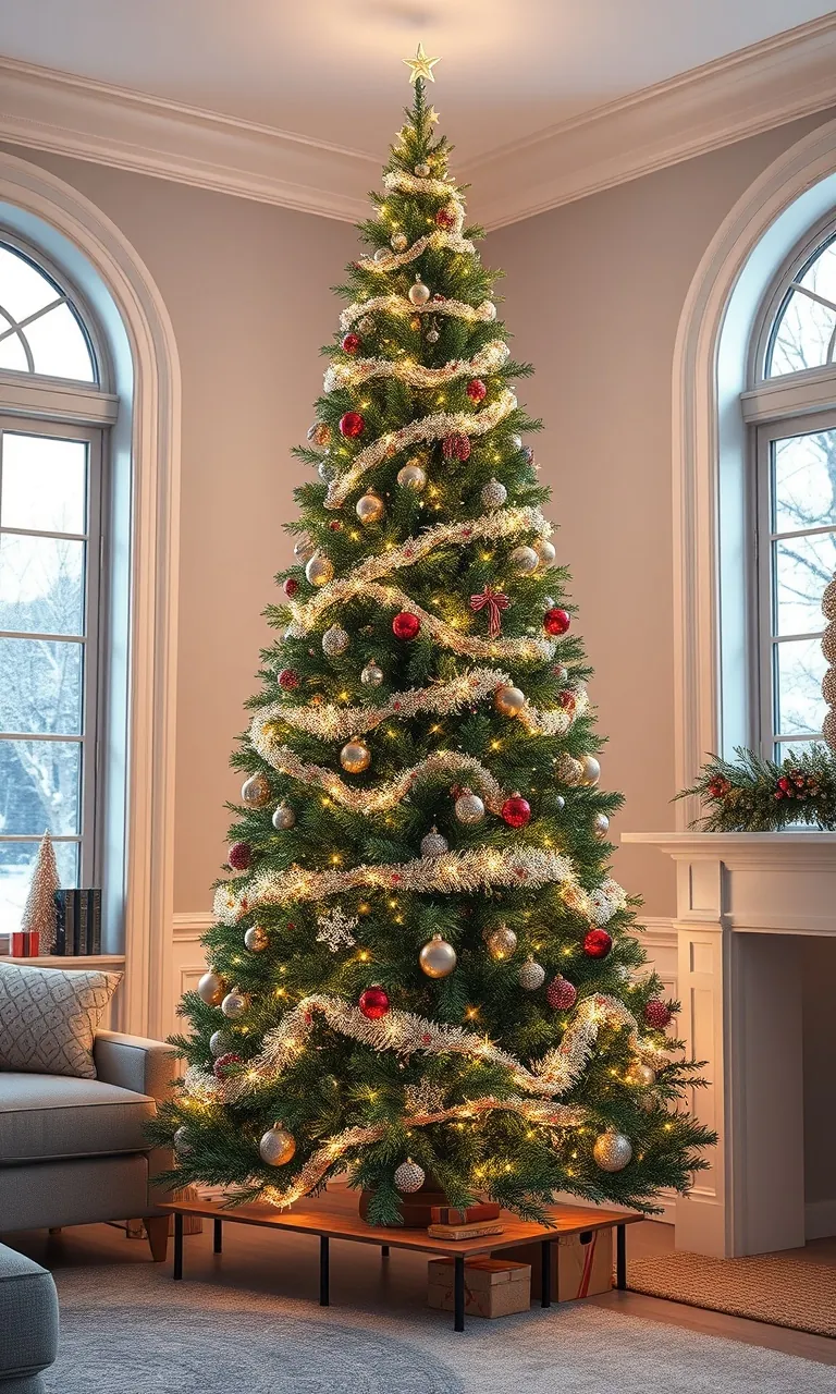 1. Twinkling Tree of Lights