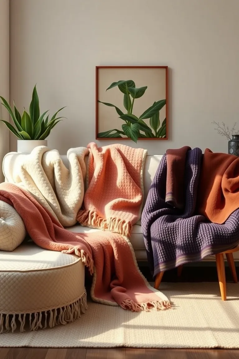 1. "Plush Blanket Paradise"