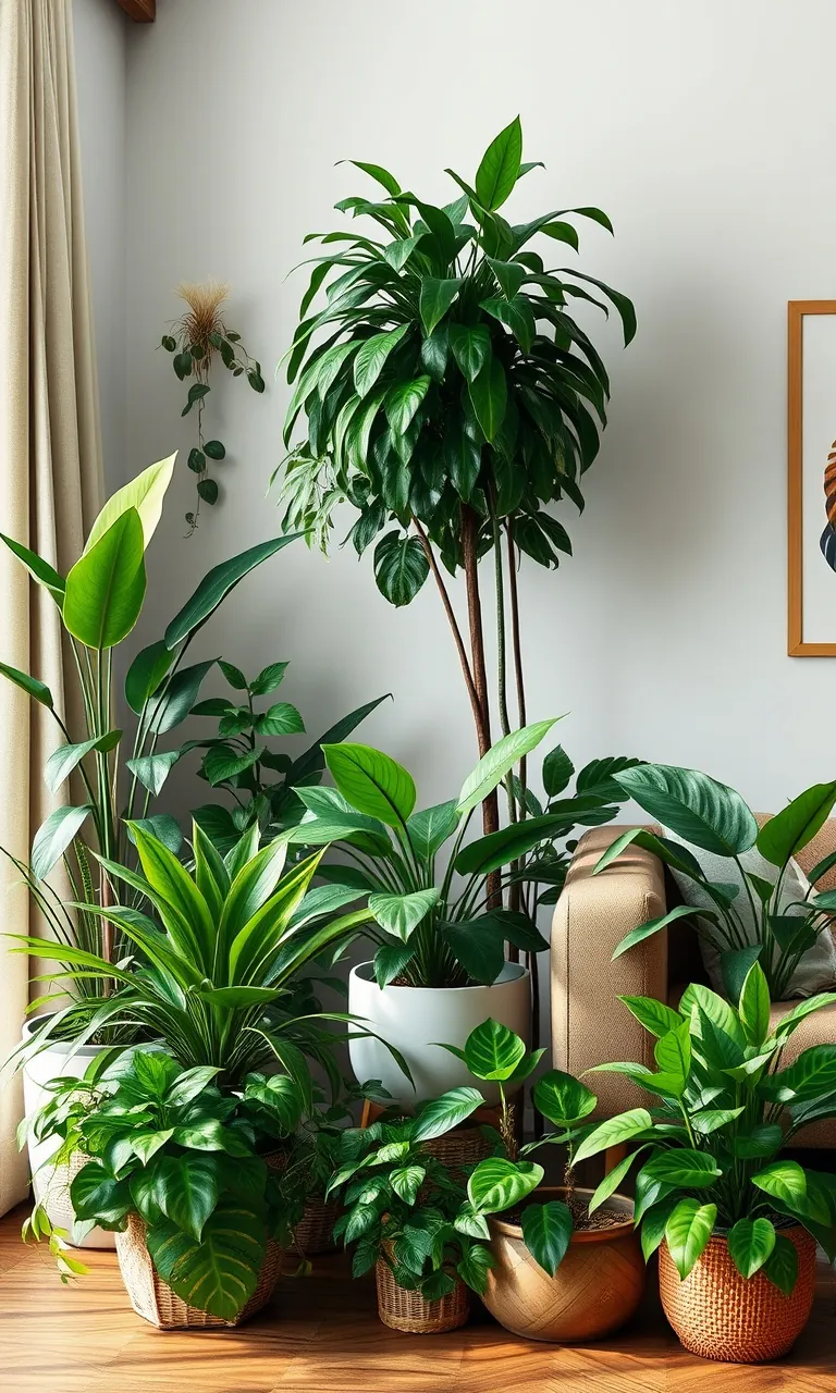 1. Go Green with Indoor Plants