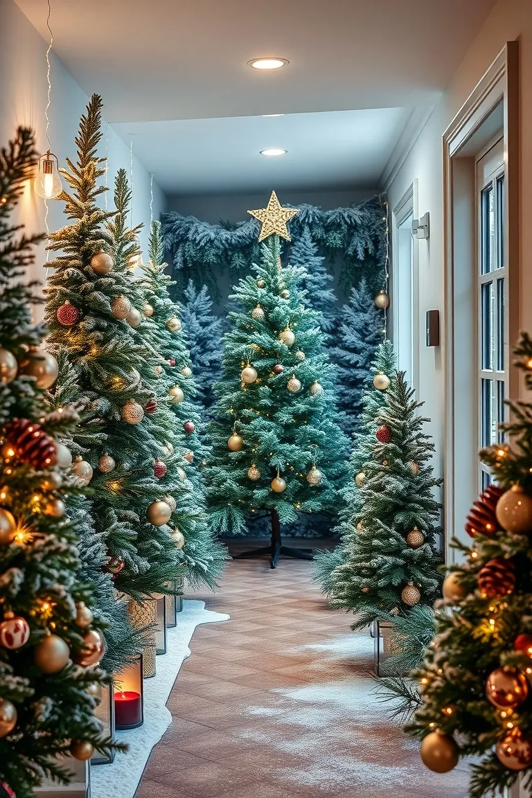 1. Frosty Forest Foyer