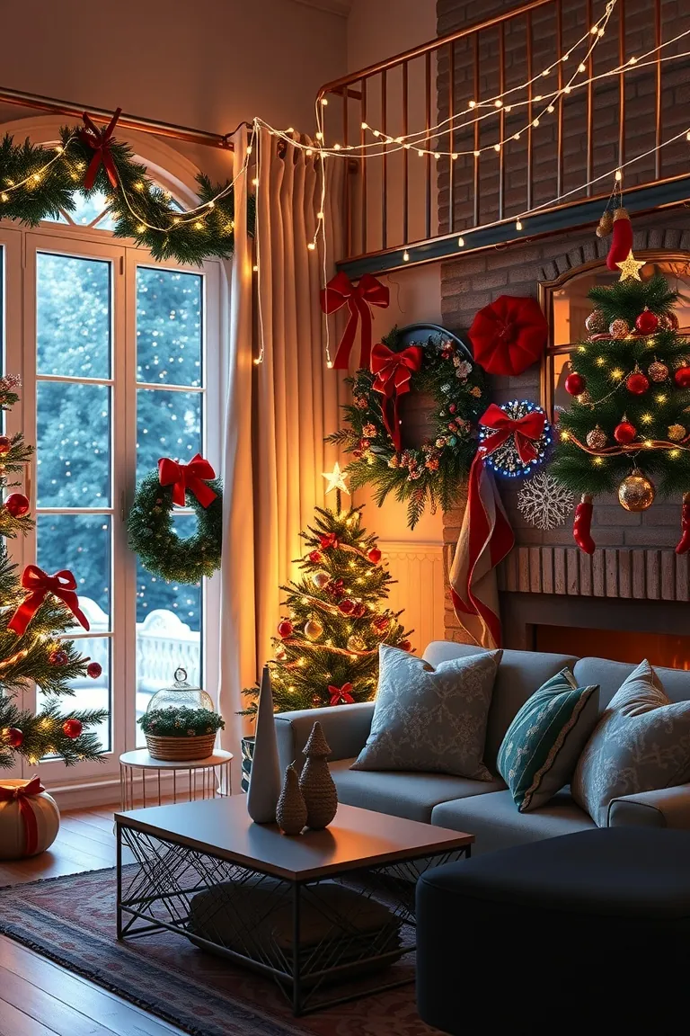 1. Winter Wonderland Foyer