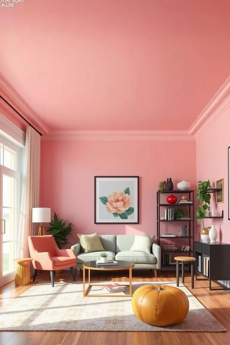 1. Paint Your Ceiling with Personality
