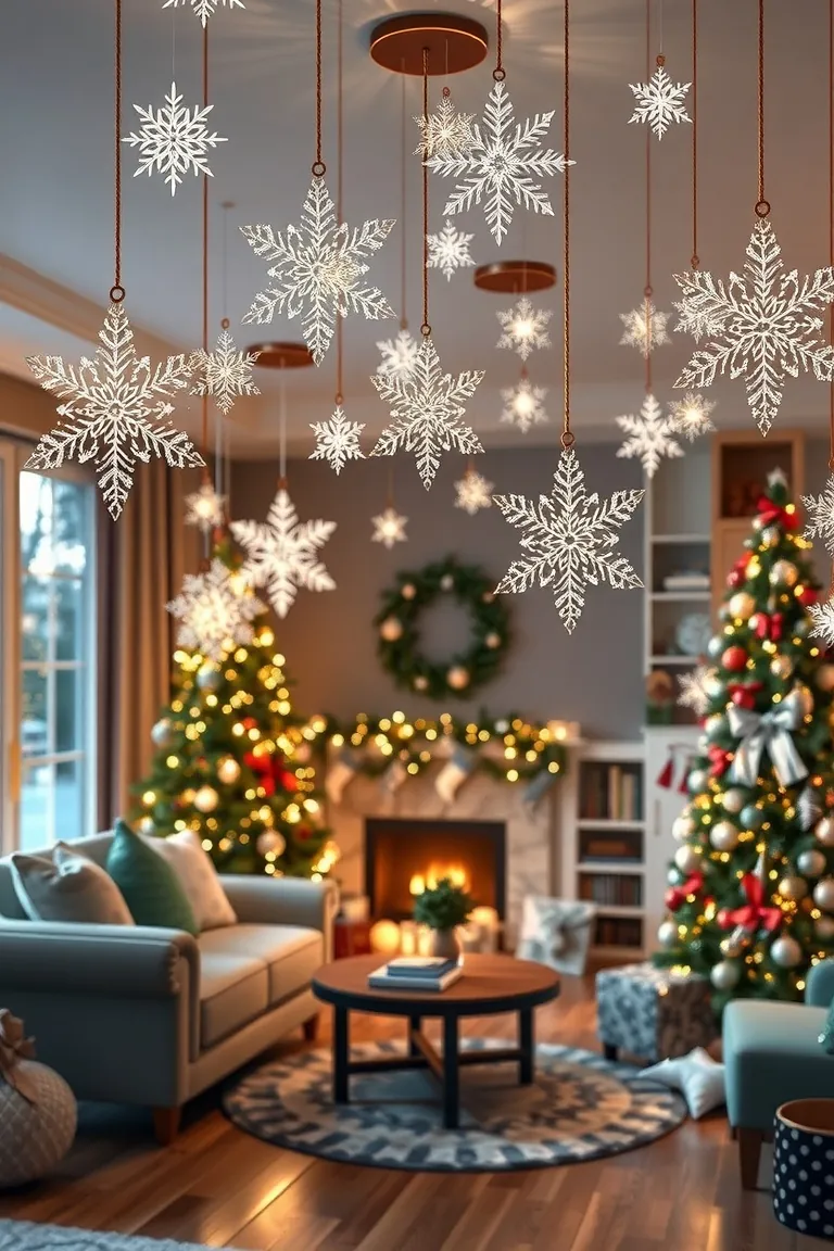 1. Sparkling Snowflake Symphony