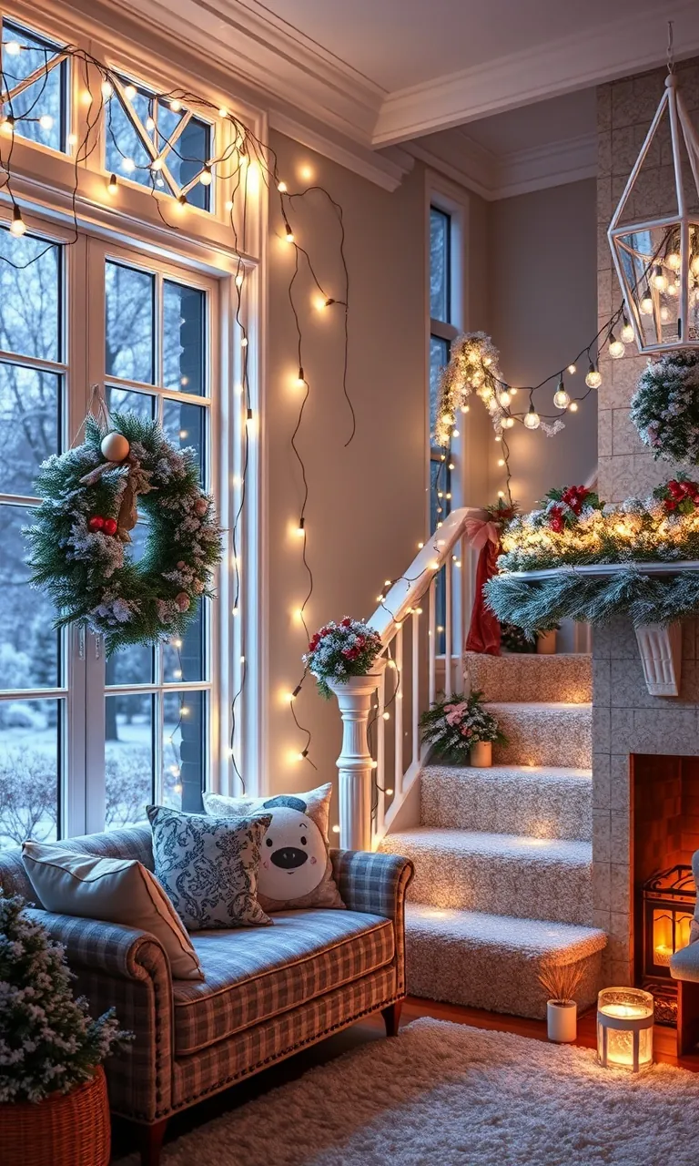 1. Twinkling Winter Lights