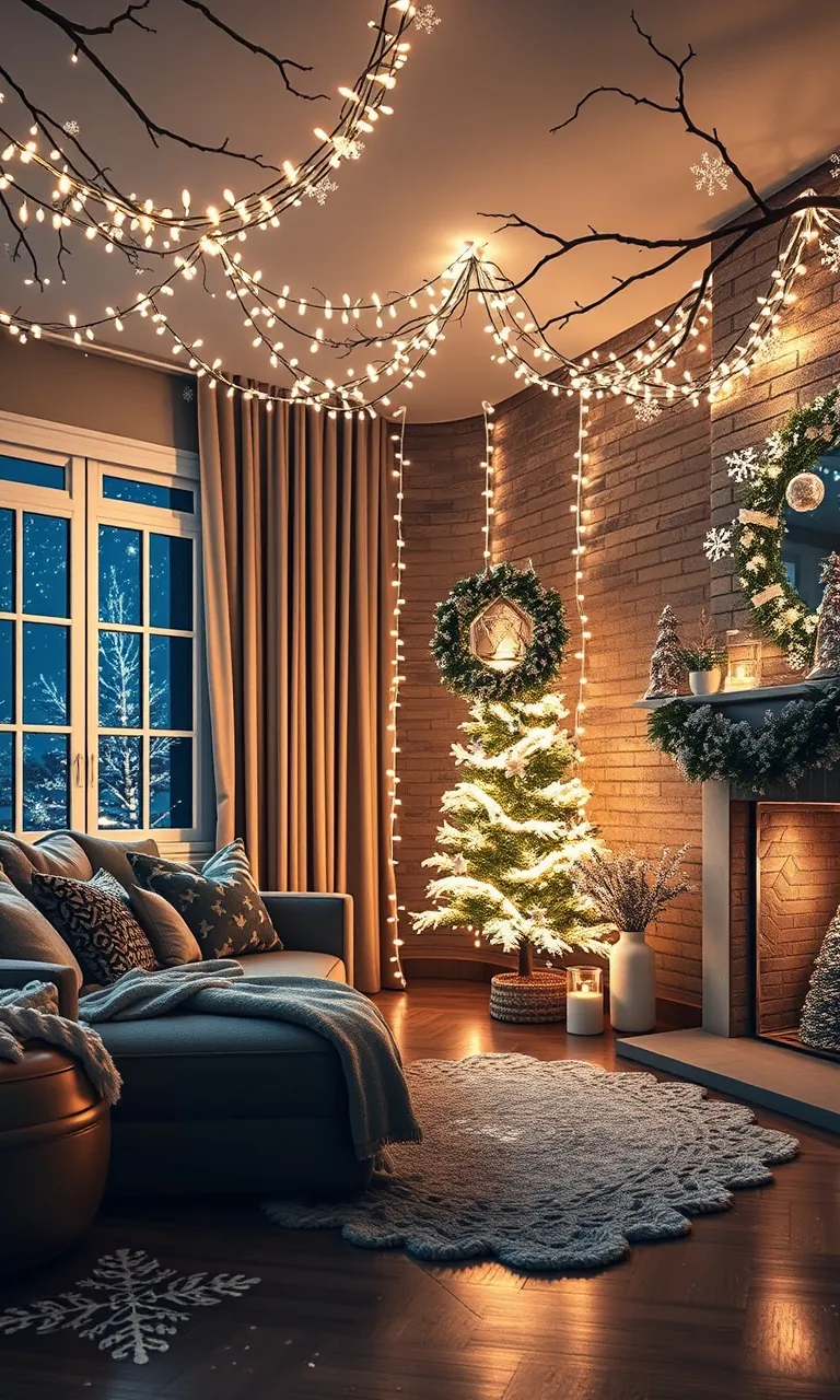 1. Twinkling Winter Wonderland