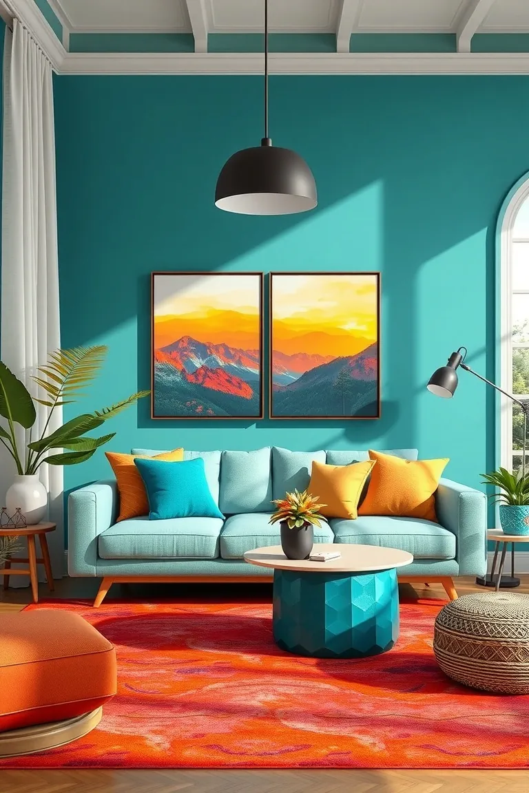 1. Color Pop Accents