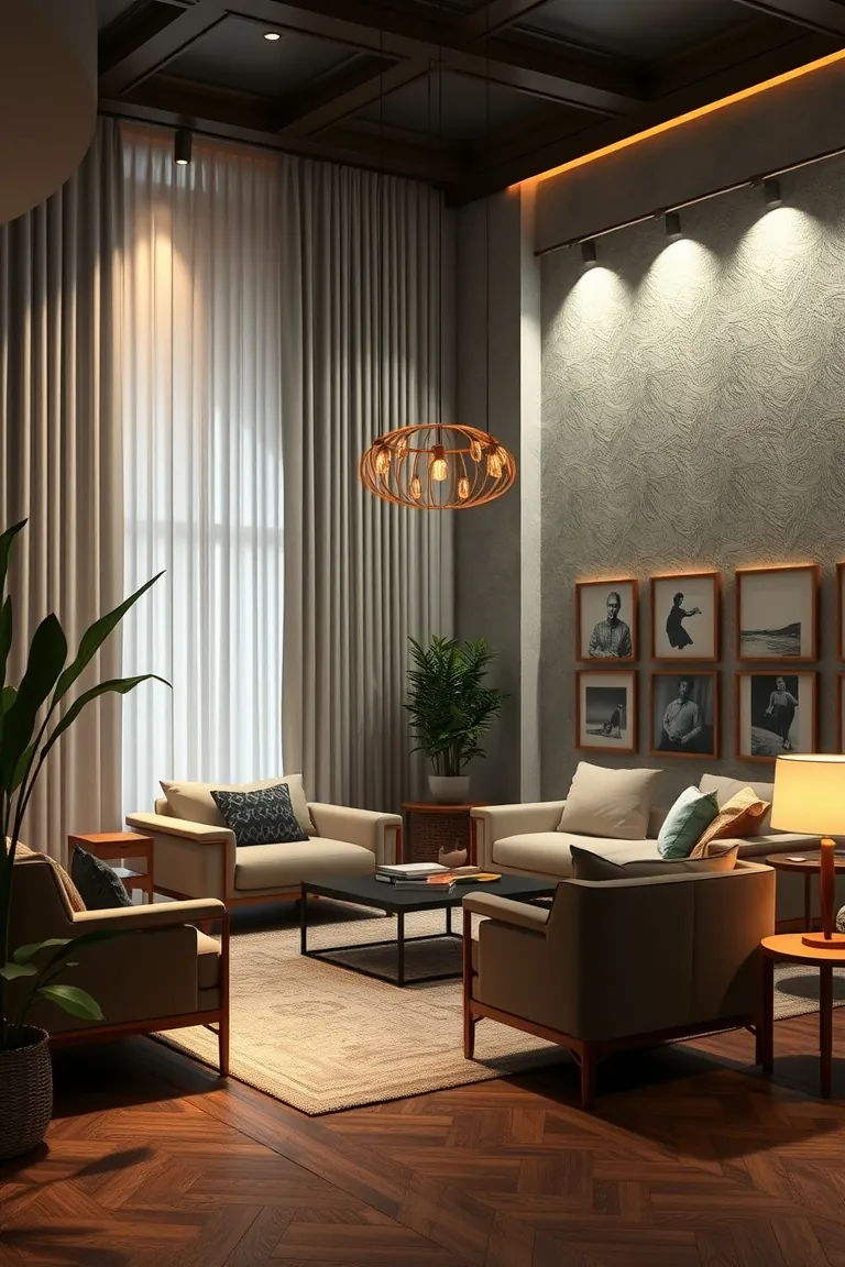 1. "Layered Lighting Luxe"