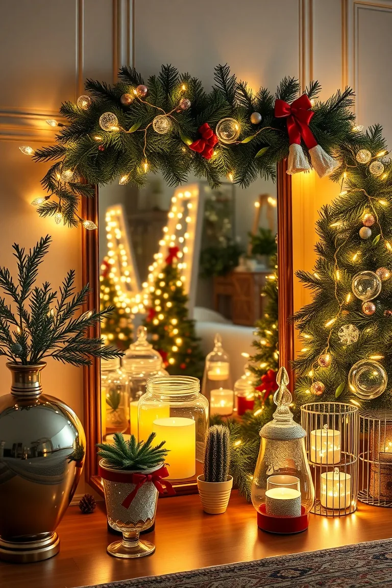 2. Glowing Elegance with LED Enchantment