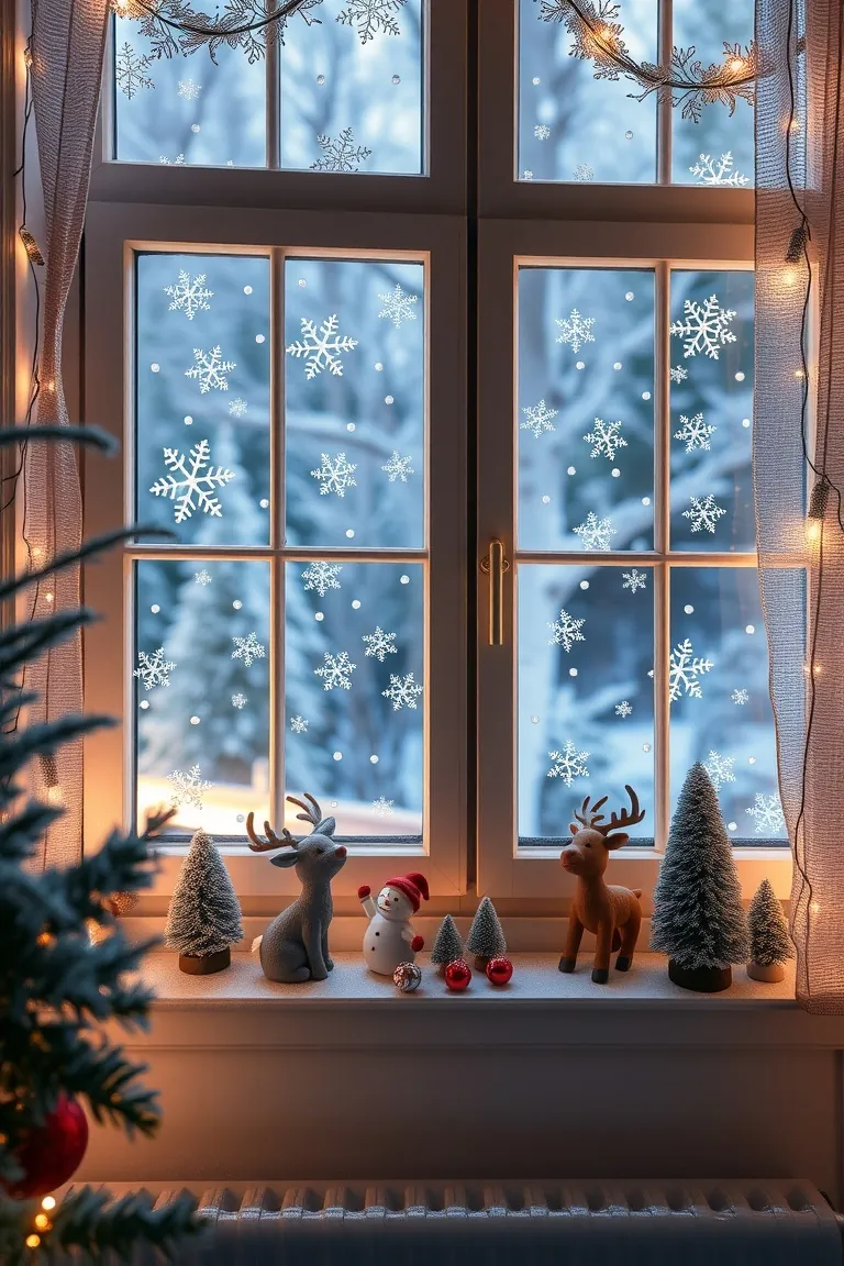 2. Enchanted Winter Wonderland Windows