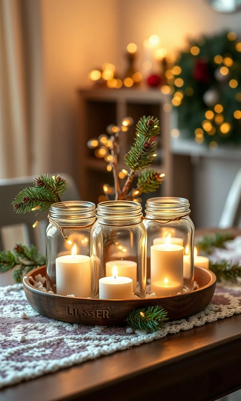3. Twinkling Tea Light Forest
