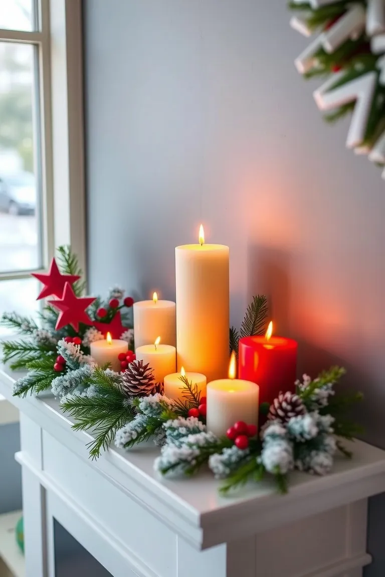 3. Cozy Candle Corners