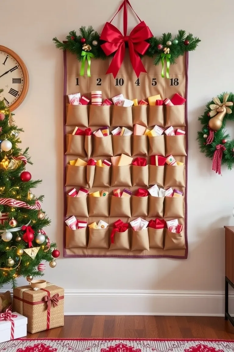 2. Advent Calendar as Wall Art