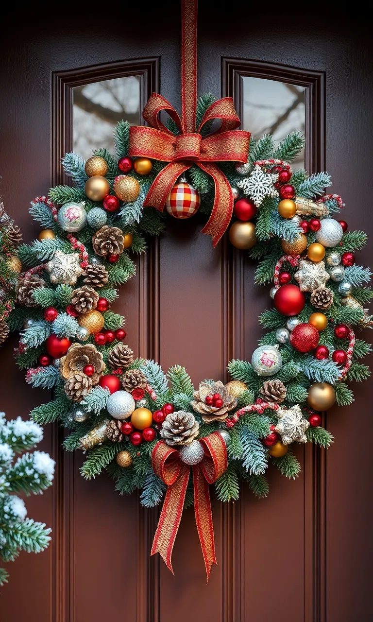 3. Whimsical Winter Wreaths
