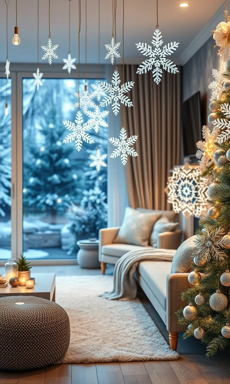 3. Sparkling Snowflake Haven