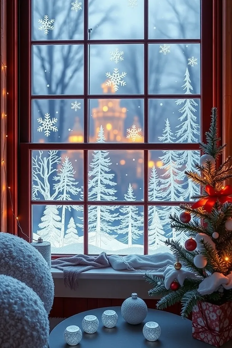 3. Frosted Windows Magic