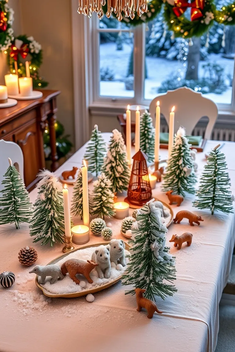 2. Whimsical Forest Table Centrepiece