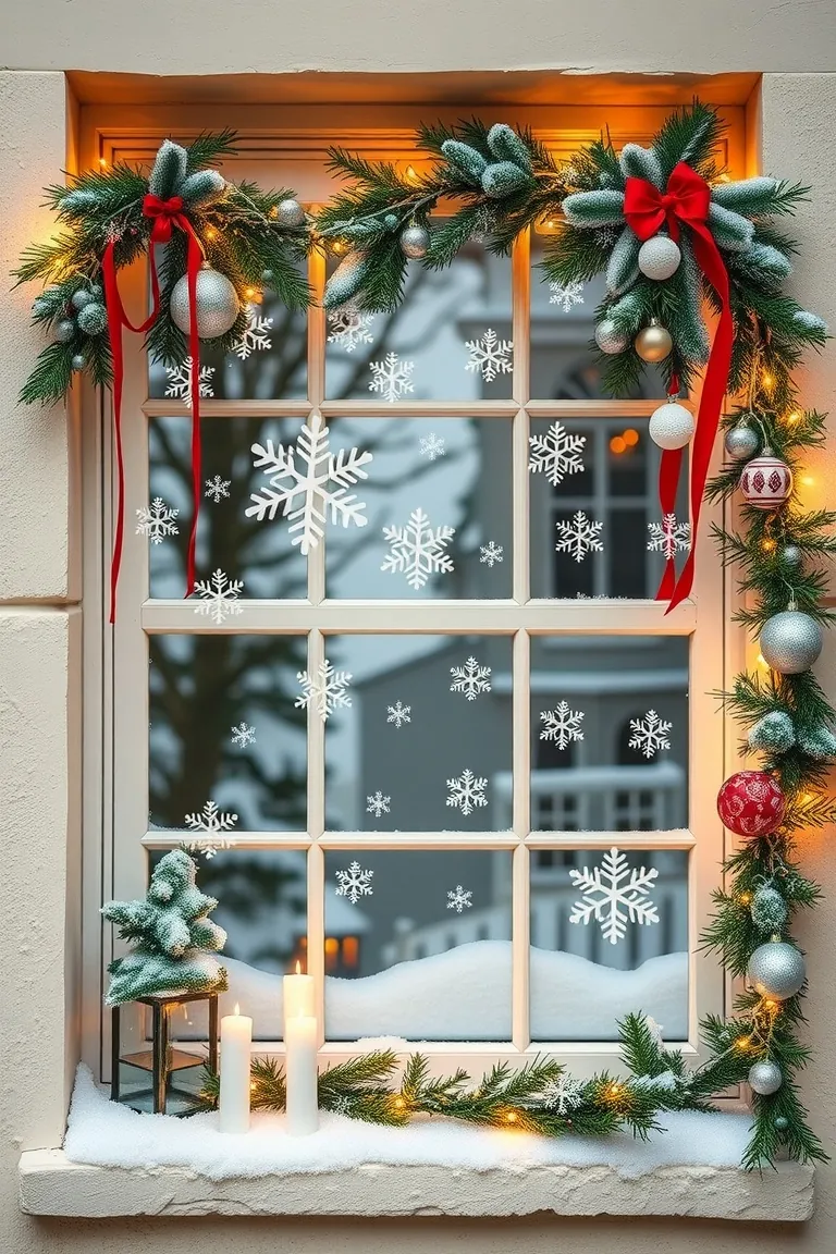 3. Whimsical Winter Window Displays