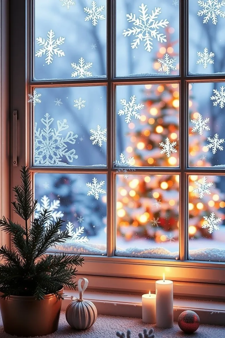 3. Frosty Window Wonder