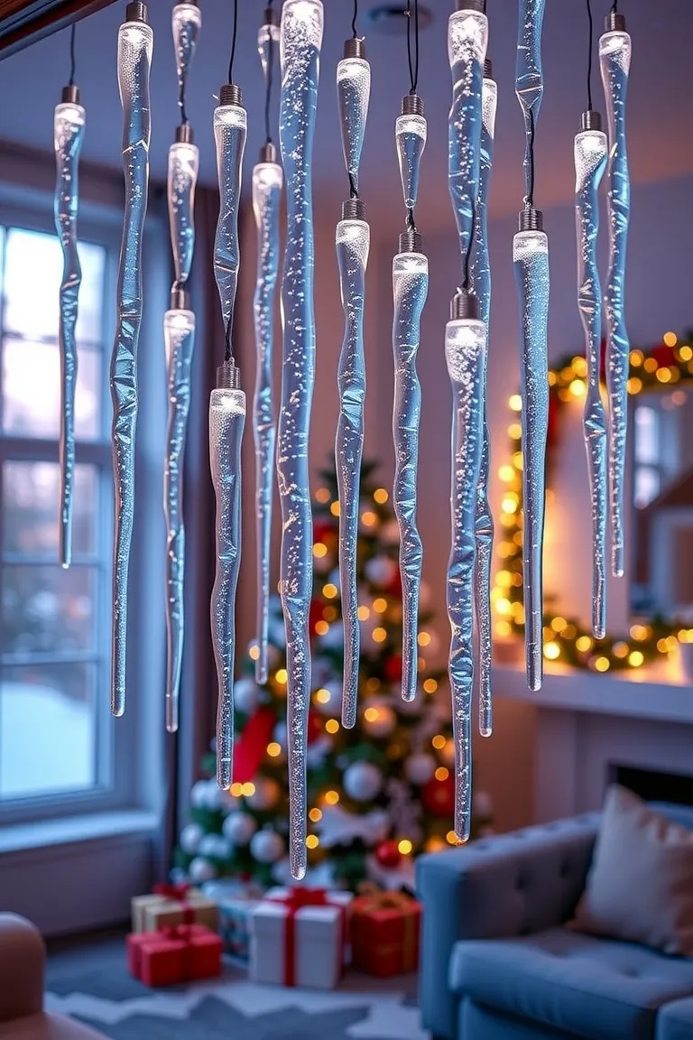 3. Whimsical Hanging Icicles