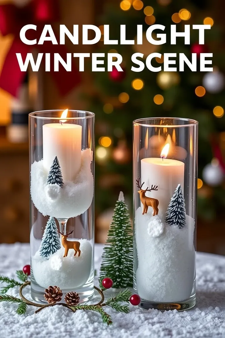 2. Candlelight Winter Scene