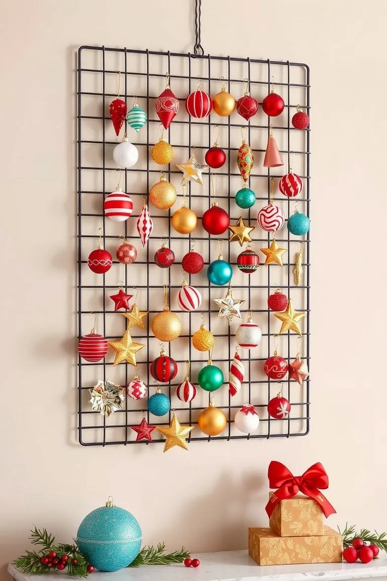 3. Interactive Ornament Wall