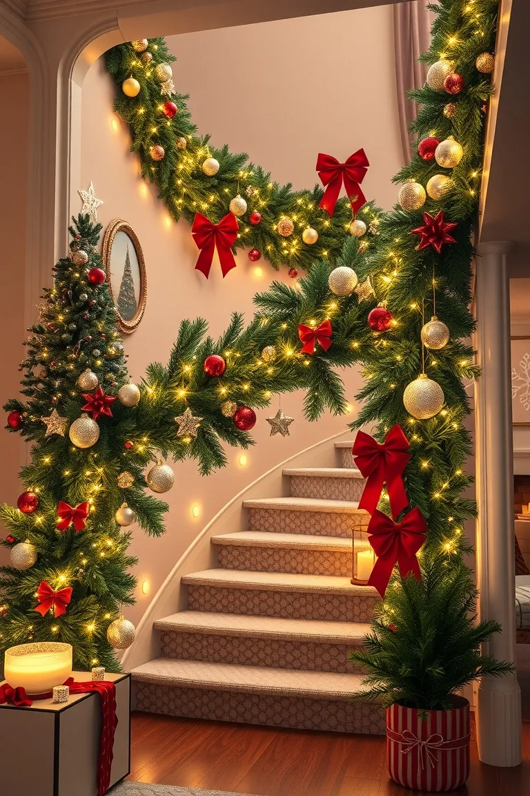 2. Sparkling Stairway Splendor