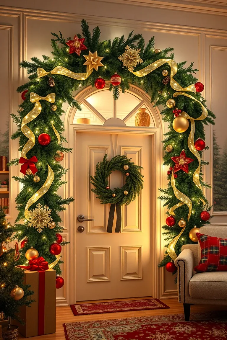 2. Glimmering Garland Grandeur