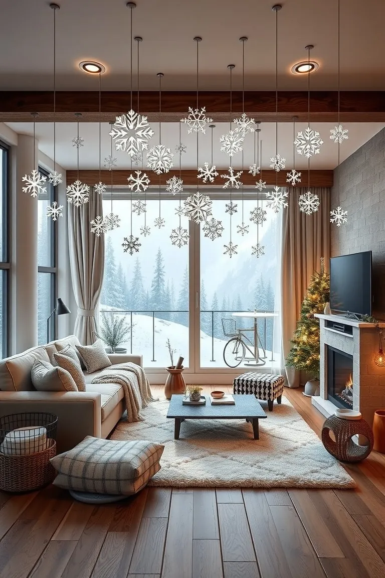 3. Snowy Wonderland Illusion