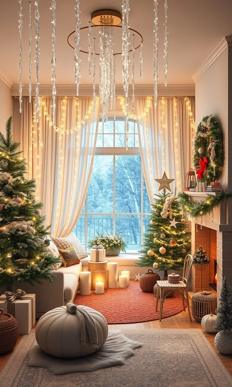 3. Twinkling Winter Wonderland