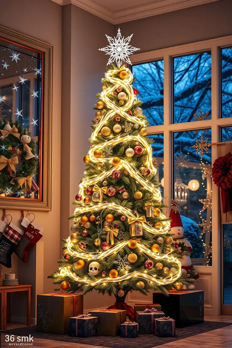 3. Twinkling Treetop Extravaganza