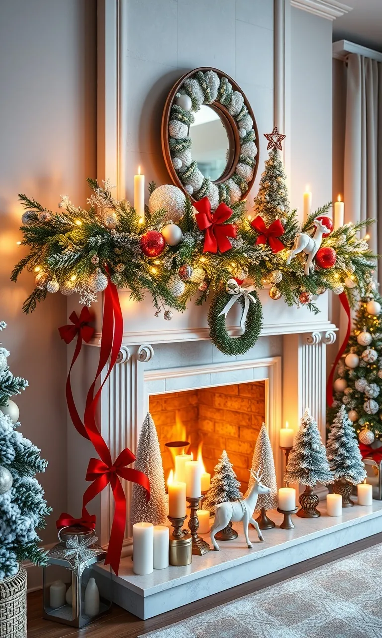 3. Majestic Mantel Makeover