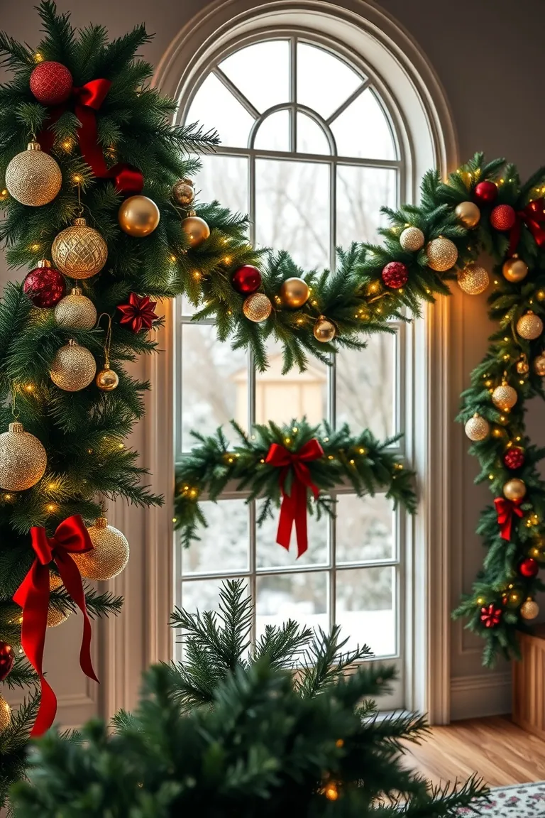 3. Glimmering Garland Grandeur