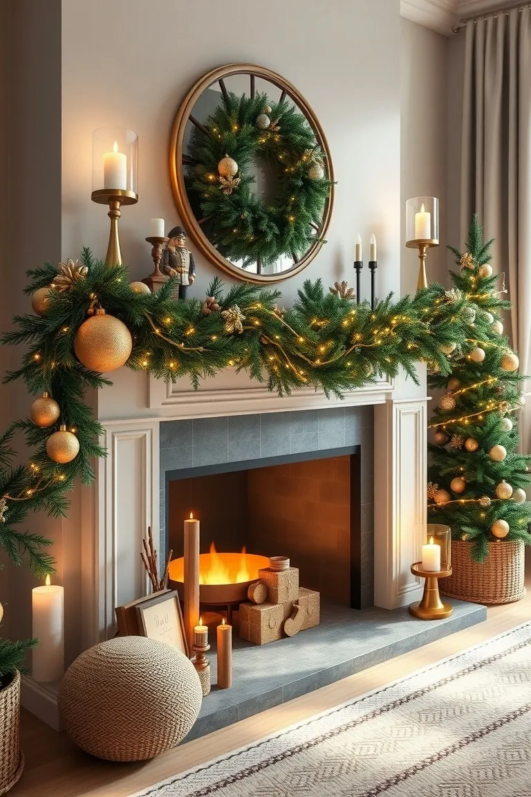 2. Magical Mantel Makeover