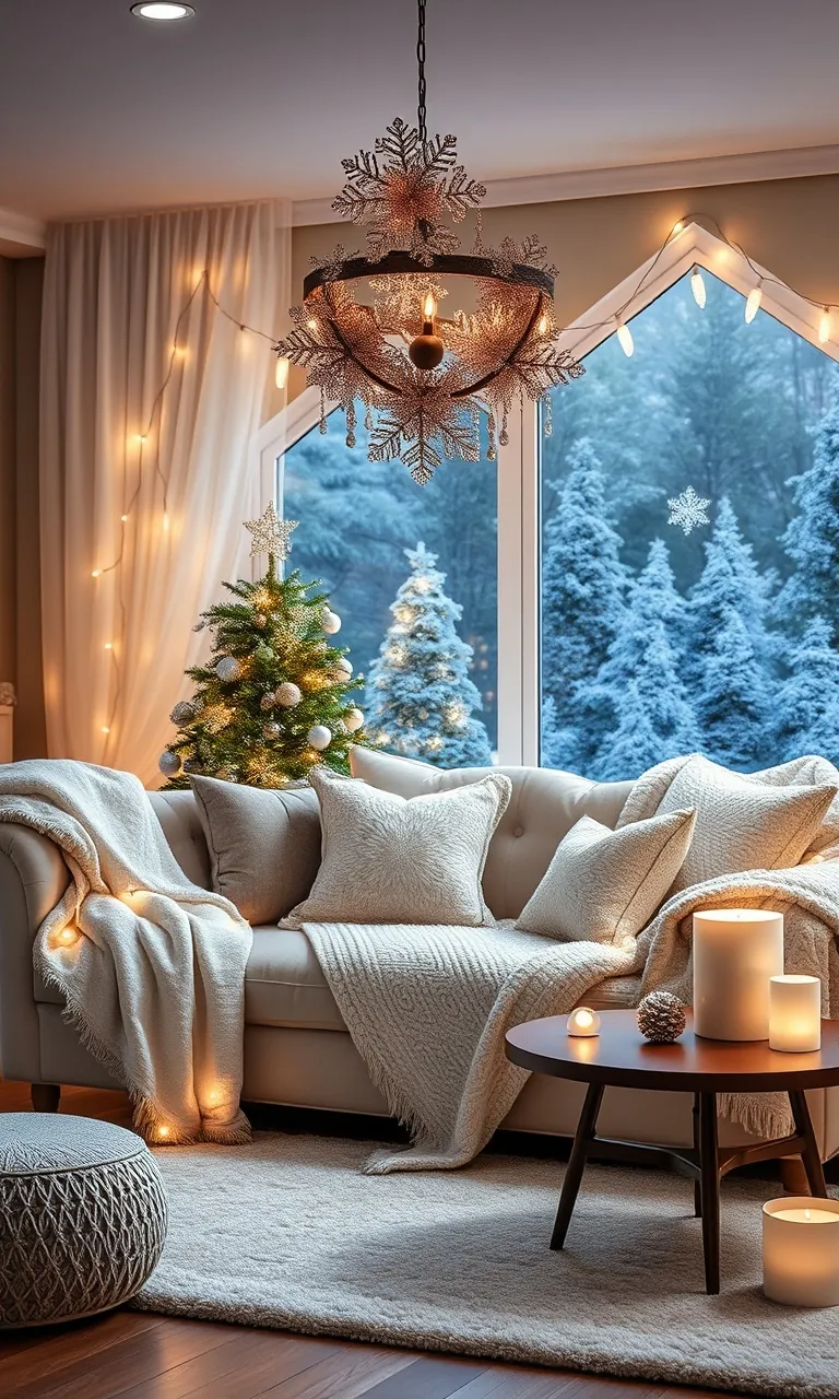 2. Enchanting Snowy Vibes