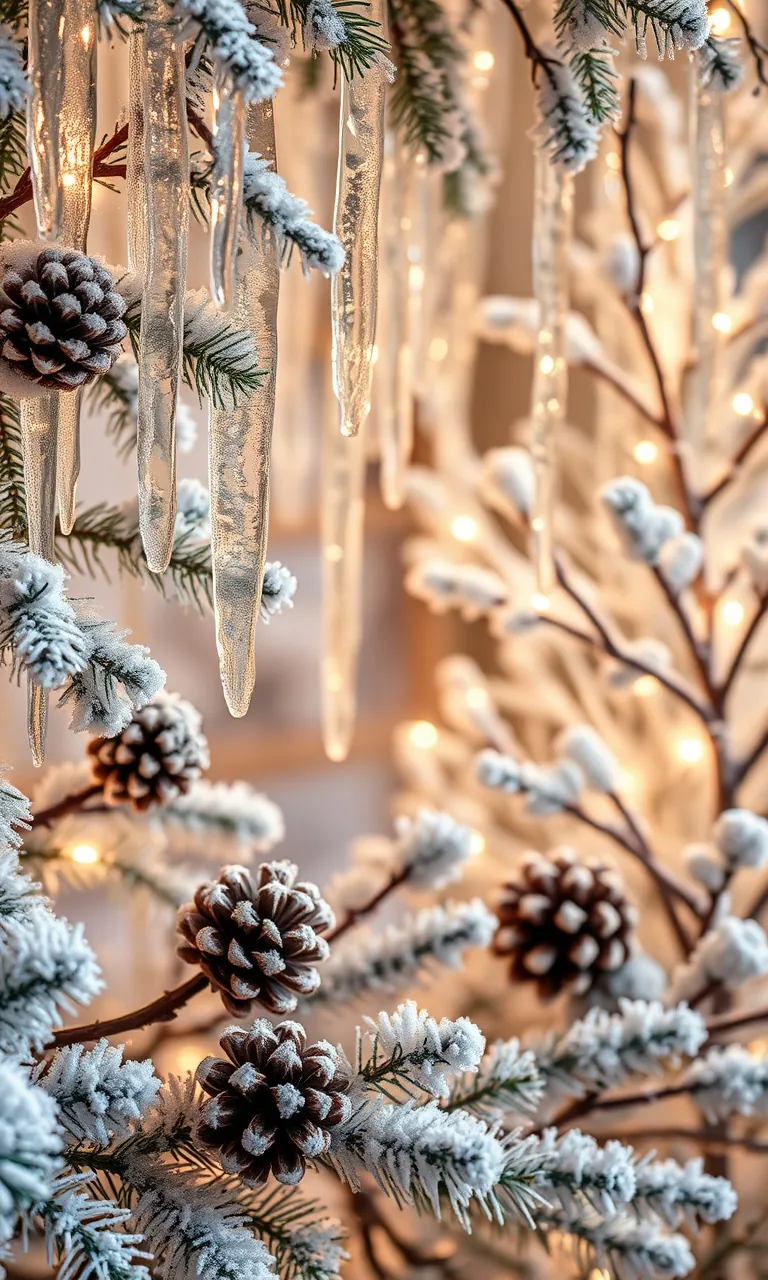 2. Frosty Forest Façade