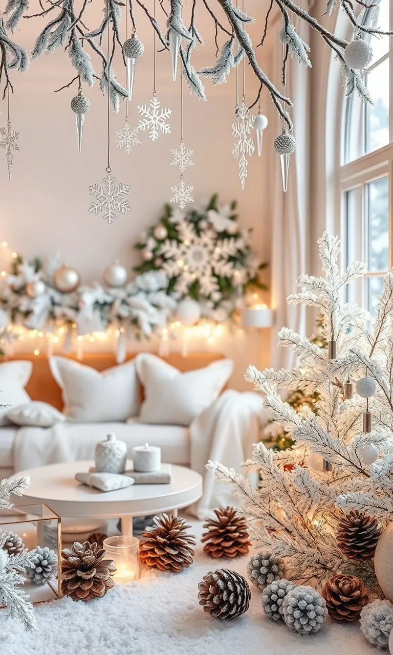 3. Frosty Forest Charm