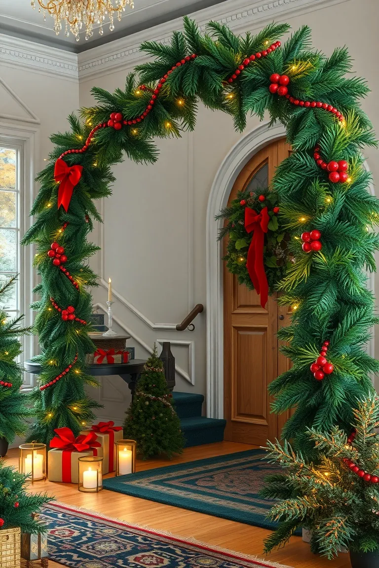 2. Enchanting Evergreen Elegance