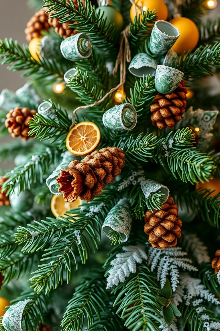 3. Evergreen Magic with Nature's Touch