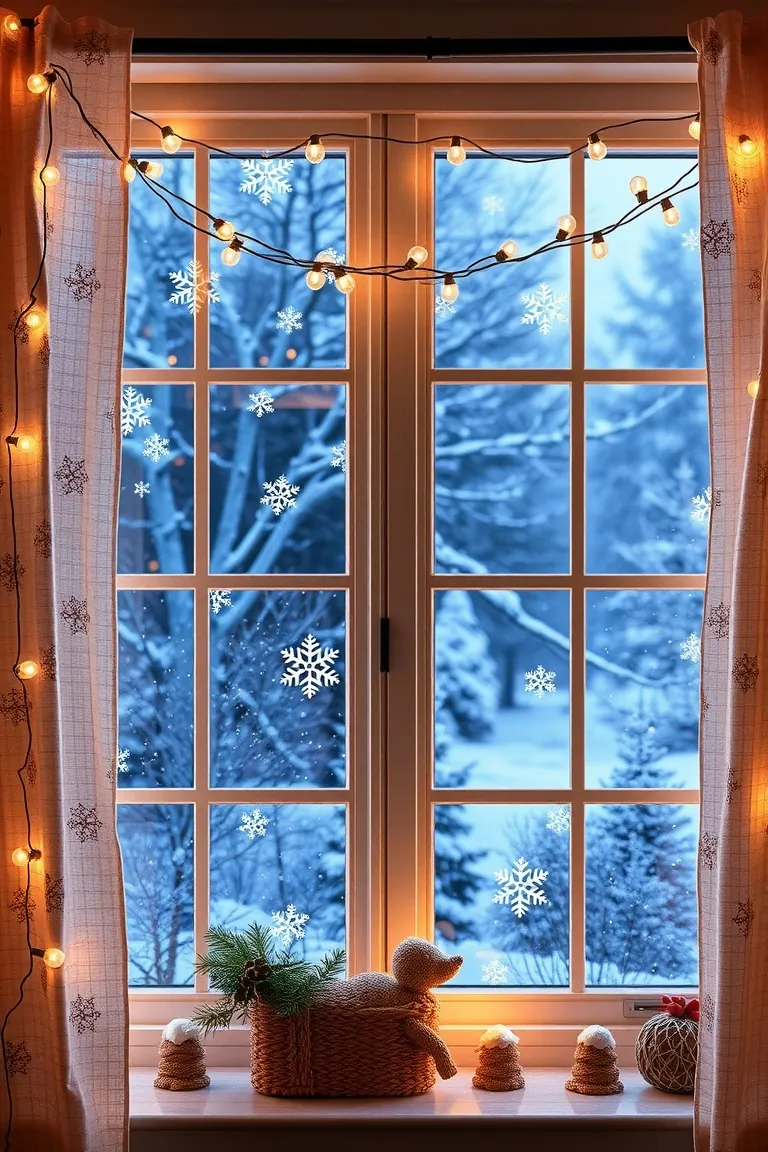 2. Whimsical Window Wonderland